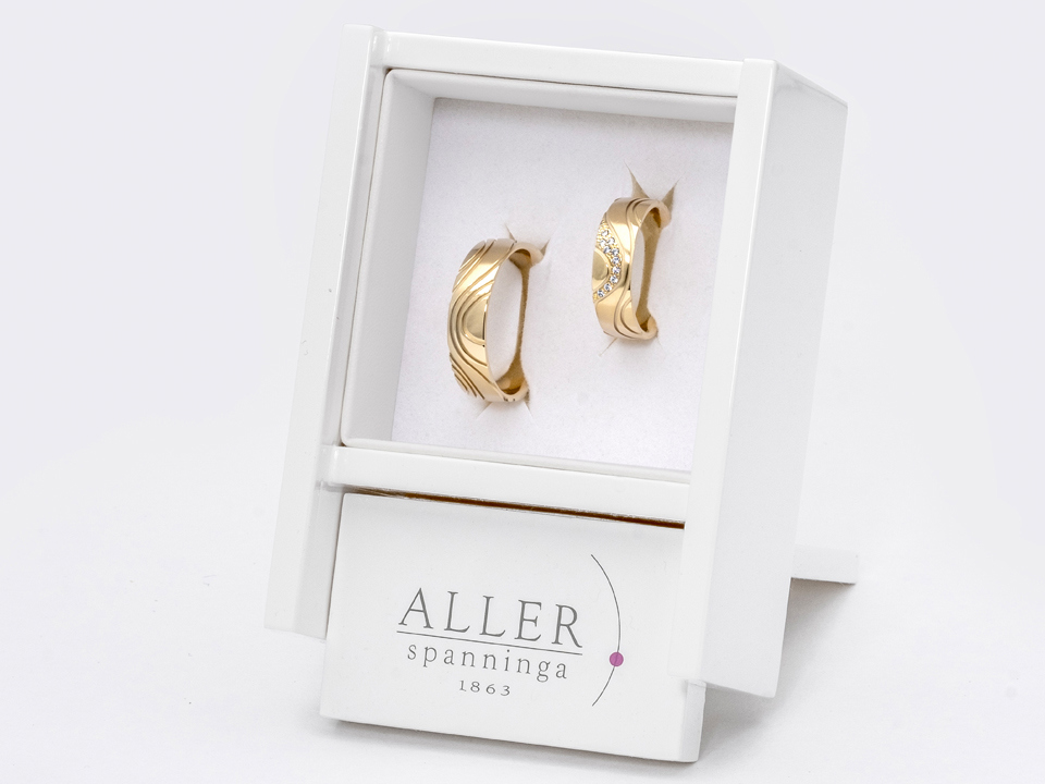 Gouden Trouwringen In Ringenetui